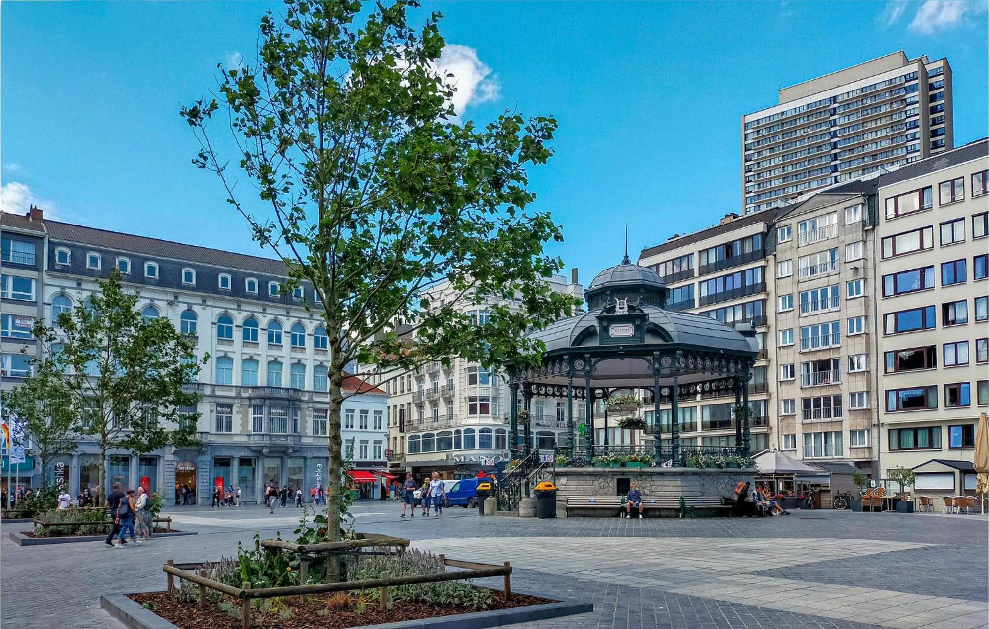 Apartamento Residentie Zeezicht Ostende Exterior foto